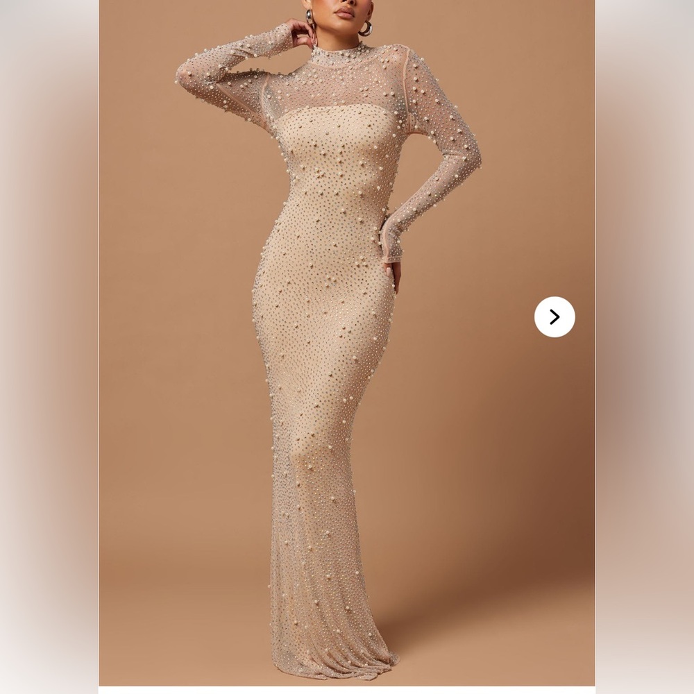 Anastasia Brooke embellishment Maxi Dress Prom Homecoming Work Event